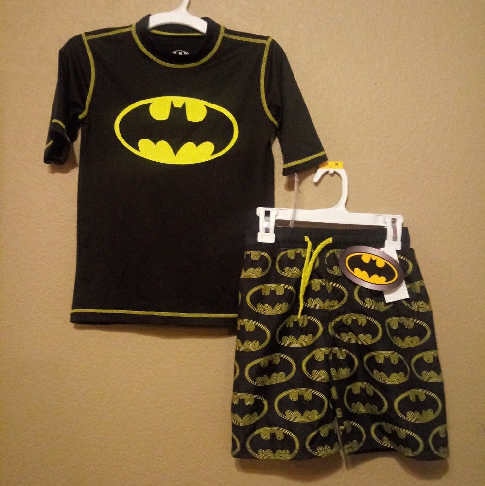 BNWT Batman 2-piece Swim Set